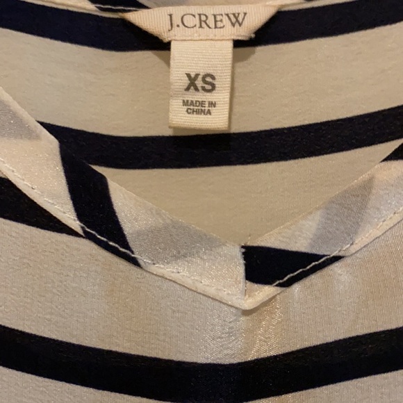 J.Crew Striped Silk Romper - Picture 3 of 5